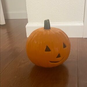 Orange Pumpkin Decor